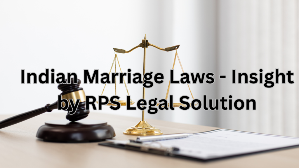 Banner depicting scales of justice and Indian cultural symbols, representing RPS Legal Solution's expertise in Indian matrimonial laws.